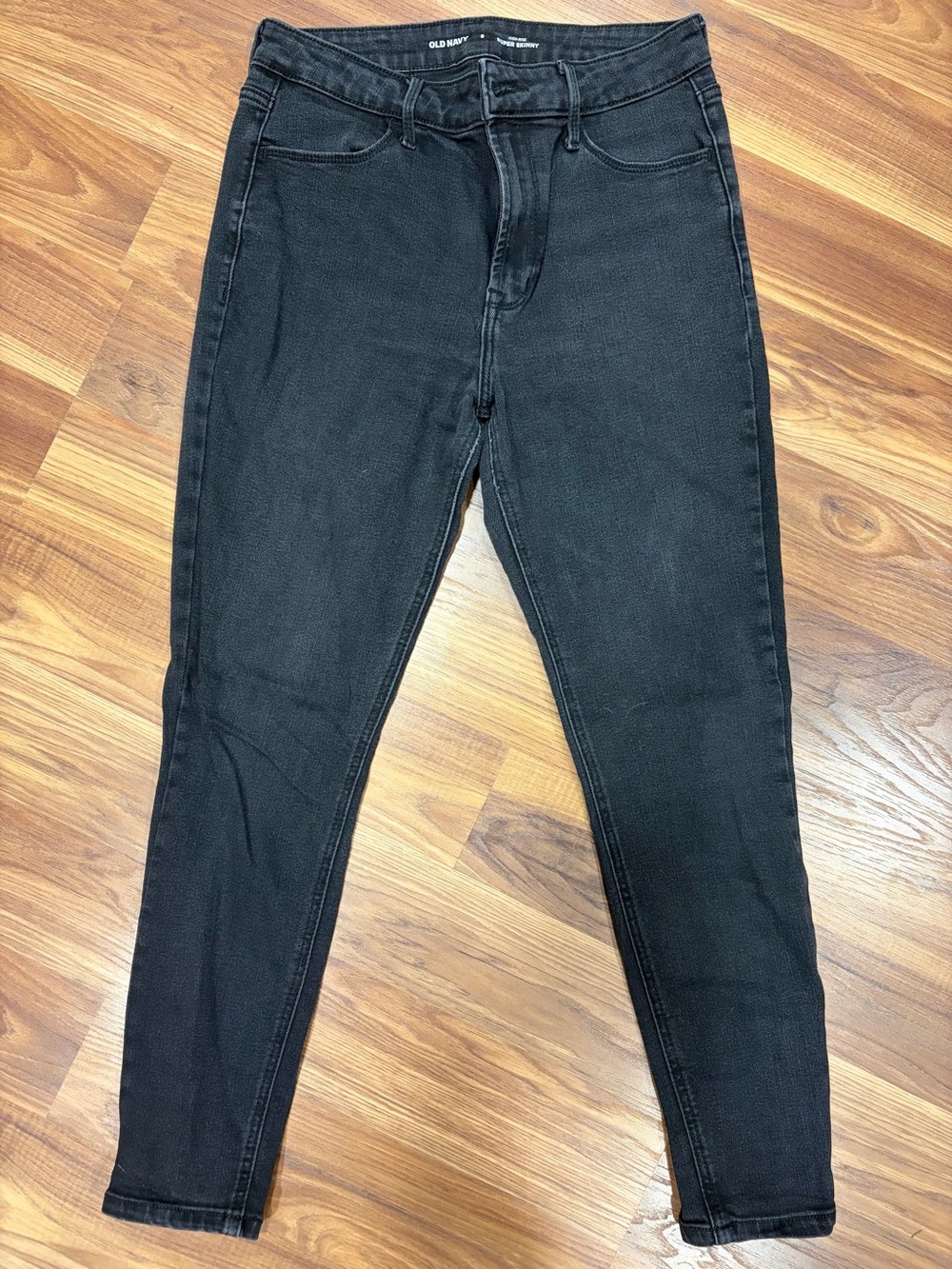 Old Navy Women's Black Skinny High-Rise Jeans